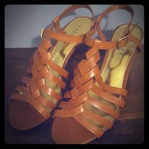 Ralph Lauren sandals.